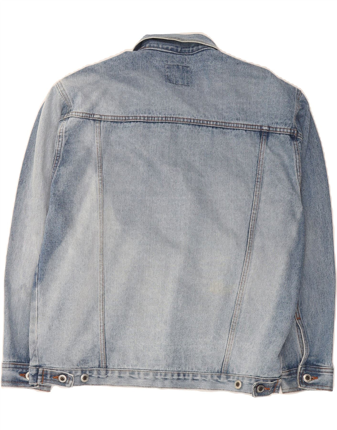 MASTER Mens Denim Jacket UK 42 XL Blue Cotton Vintage Master and Second-Hand Master from Messina Hembry 