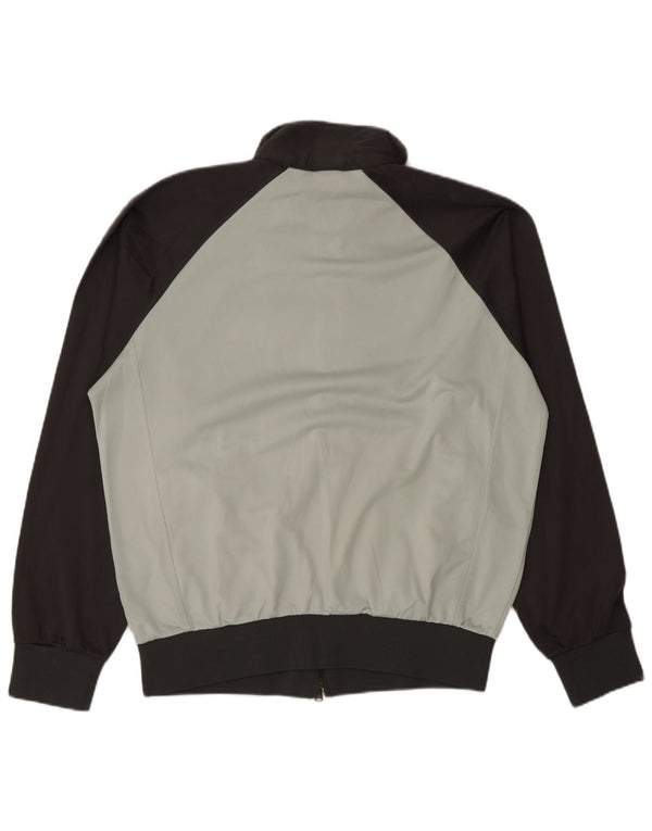 Champion Mens Graphic Tracksuit Top Jacket Medium Grey Colourblock