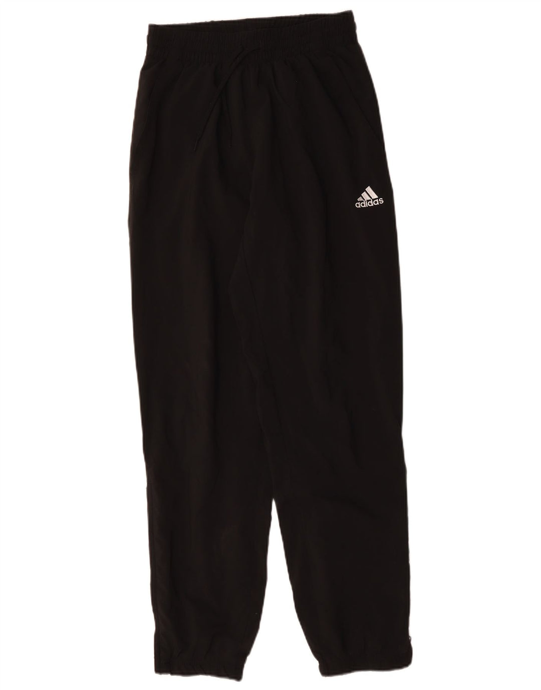 ADIDAS Mens Tracksuit Trousers Joggers Small  Black Polyester