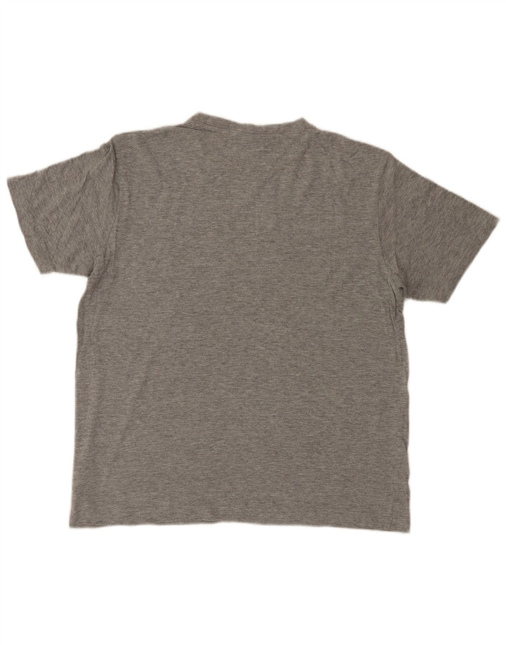 Ellesse Mens Graphic T-Shirt Top Medium Grey Cotton