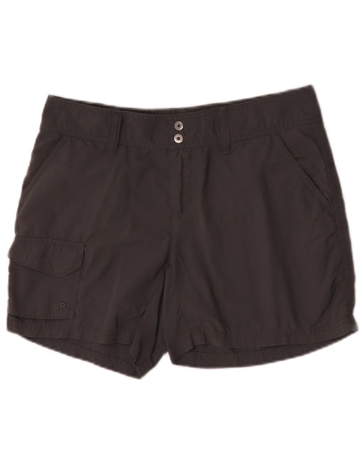 Columbia Womens Cargo Shorts EU 36 Small W28 Grey Nylon