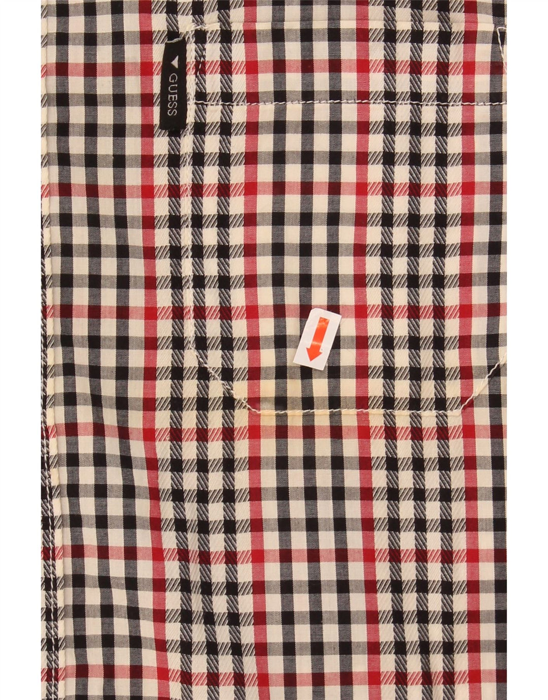 GUESS Mens Shirt UK 42 Large Multicoloured Check Cotton Vintage Guess and Second-Hand Guess from Messina Hembry 