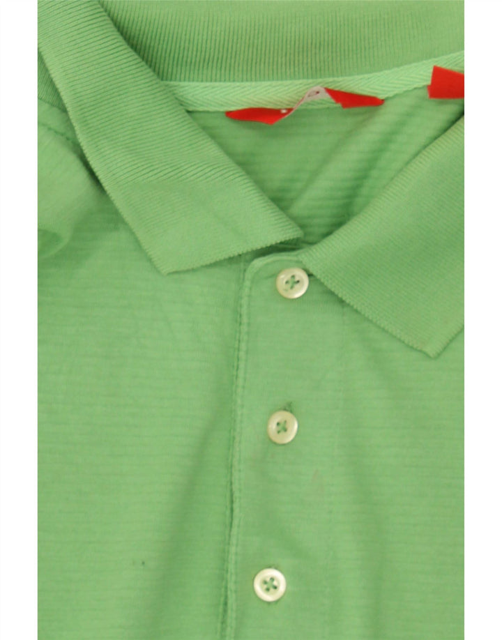 IZOD Mens Polo Shirt Large Green Cotton Vintage Izod and Second-Hand Izod from Messina Hembry 