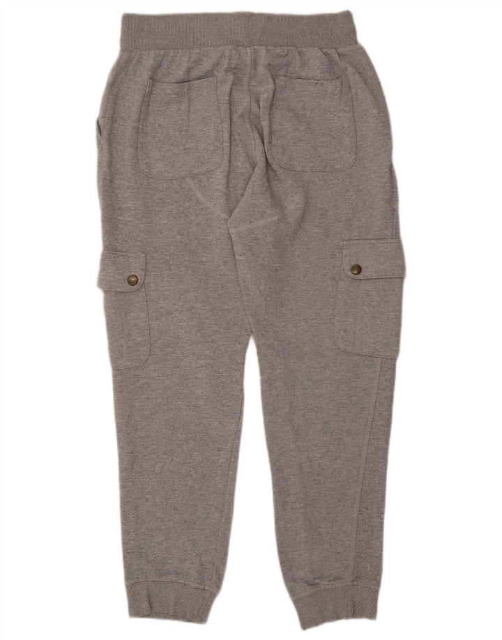ADIDAS Mens Cargo Tracksuit Trousers Joggers Small  Grey Cotton