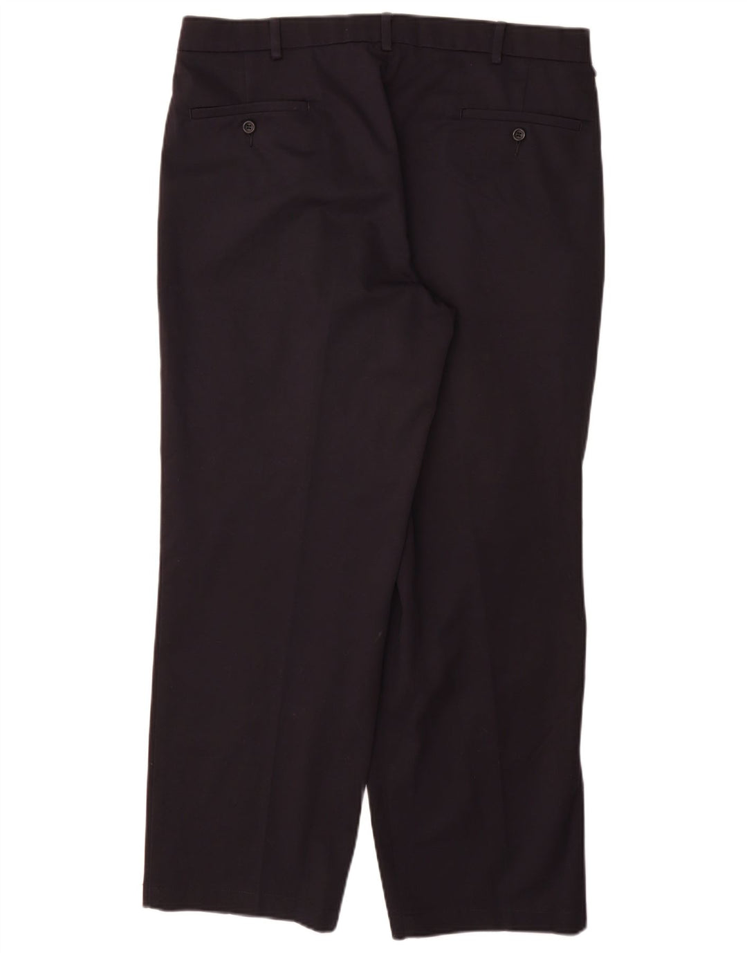 DOCKERS Mens Relaxed Fit Pegged Chino Trousers W36 L30 Navy Blue Cotton