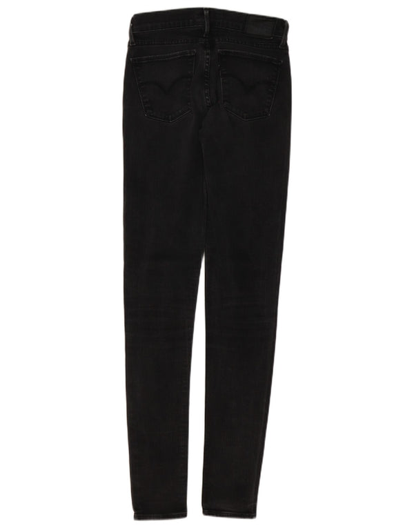 Levi's Womens 710 Super Skinny Jeans W28 L32 Grey Cotton