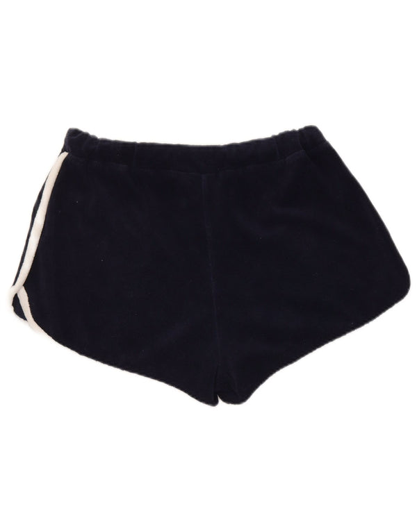 Fila Womens Sport Shorts Small Navy Blue Cotton