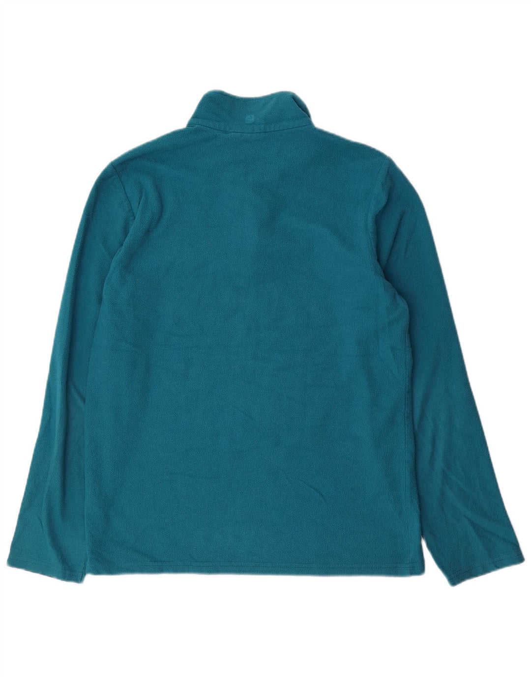 MOUNTAIN WAREHOUSE Mens Zip Neck Fleece Jumper Medium Blue Polyester