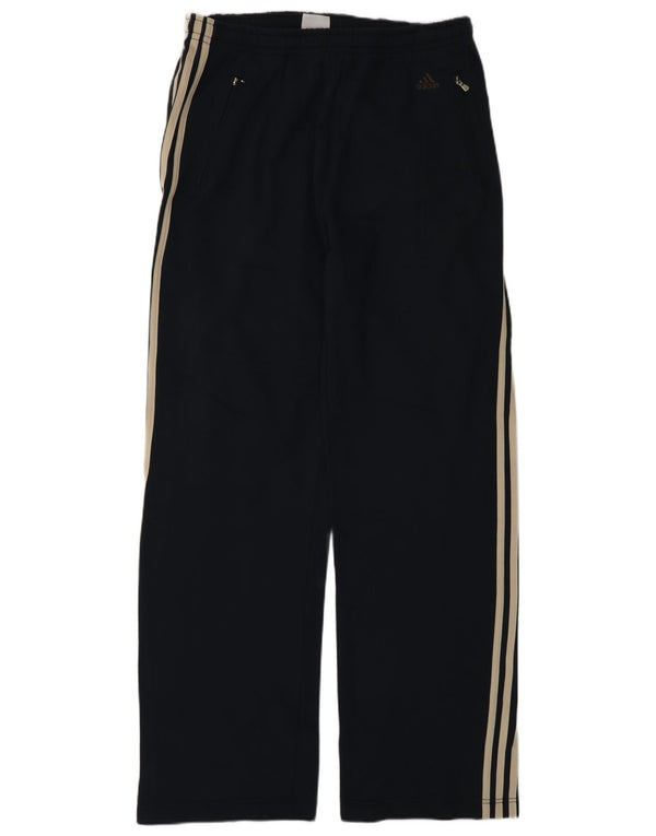 Adidas Mens Tracksuit Trousers UK 40/42 Medium Navy Blue Cotton