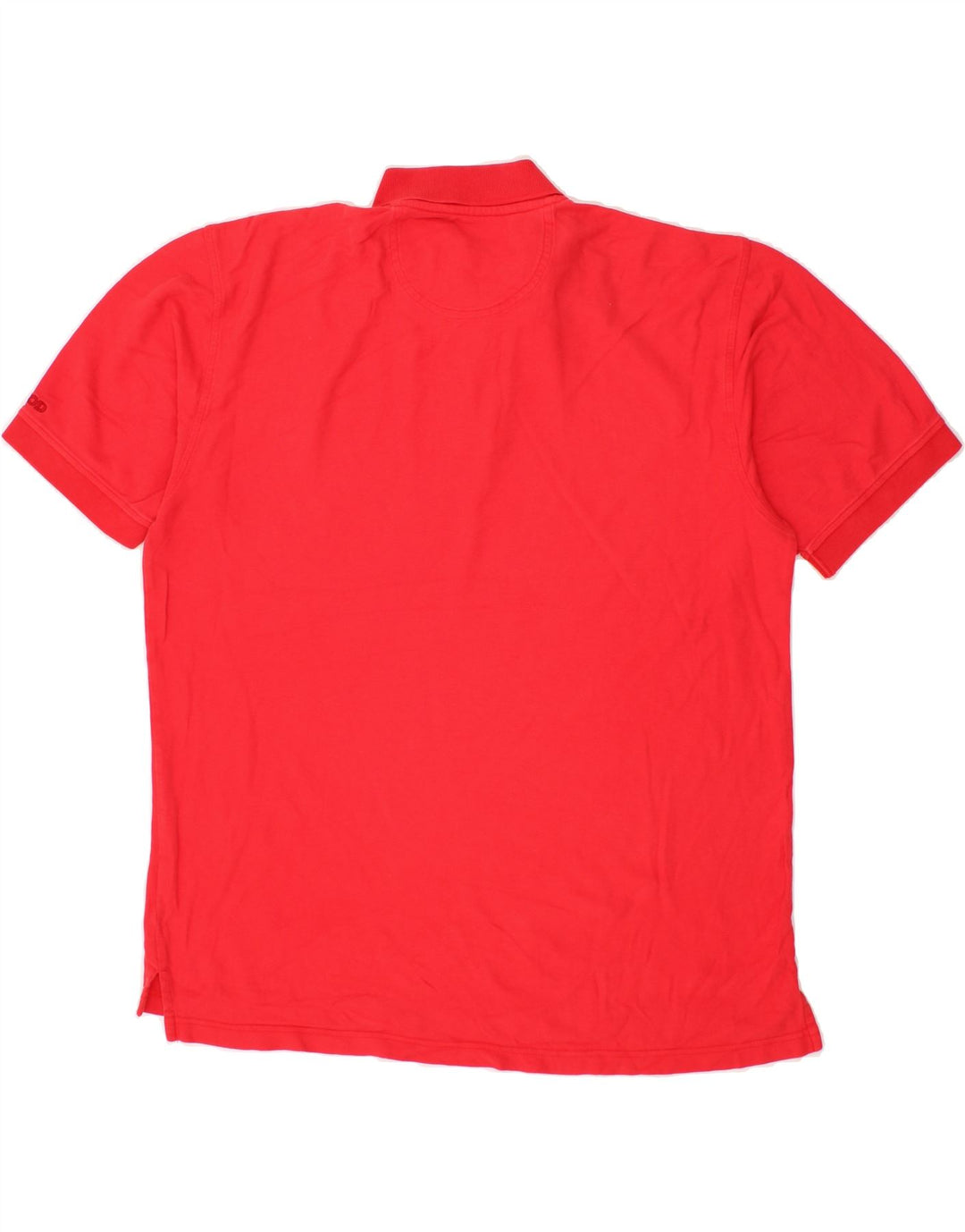 IZOD Mens Polo Shirt Large Red Cotton Vintage Izod and Second-Hand Izod from Messina Hembry 