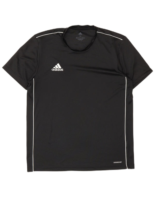 Adidas Mens Aeroready T-Shirt Top Medium Black