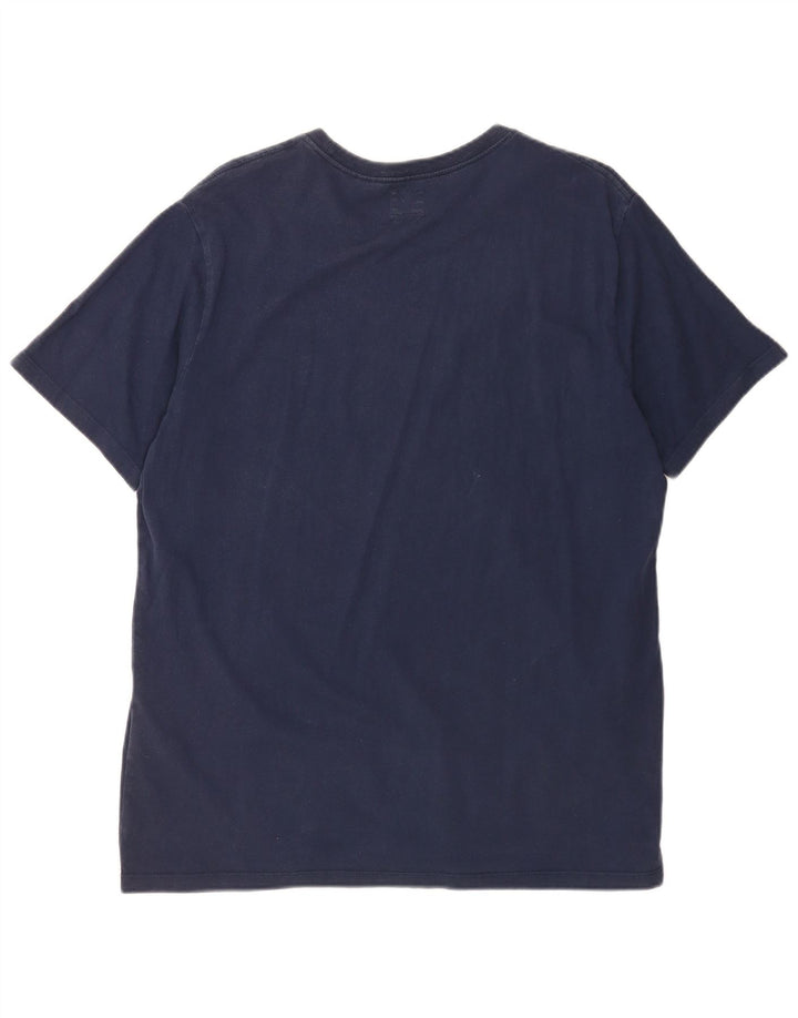 Levi's Mens Standard T-Shirt Top Large Navy Blue Cotton