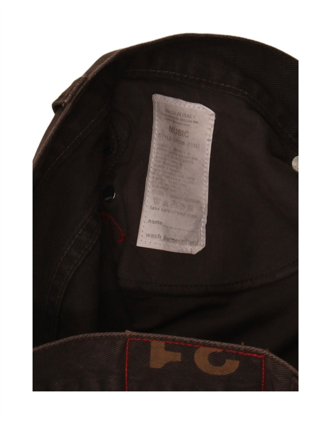 Dondup Mens Slim Jeans W31 L34 Brown Cotton