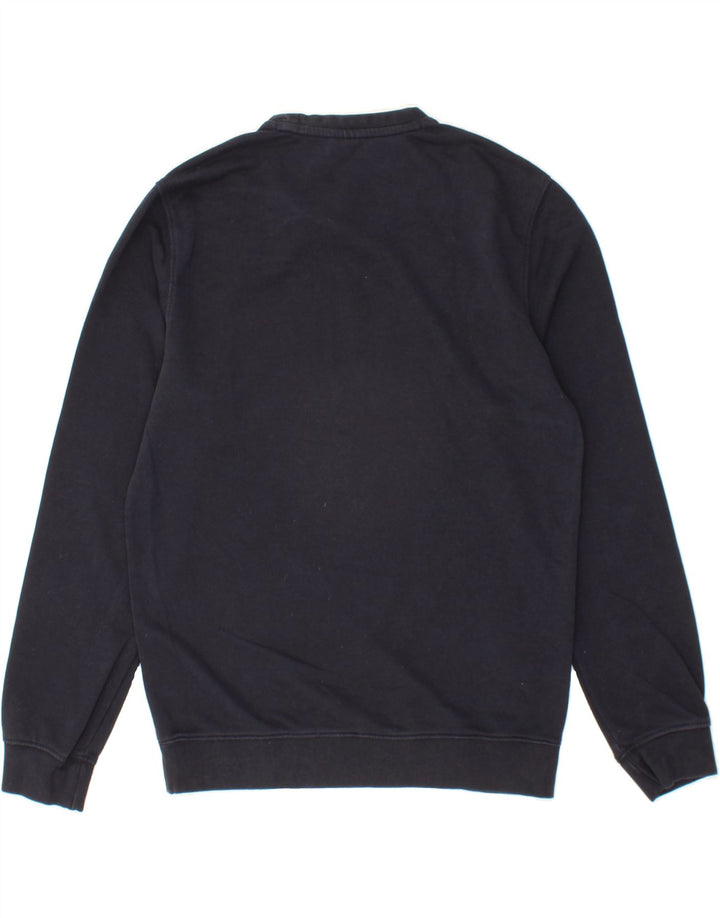 CHAMPION Mens Sweatshirt Jumper Medium Navy Blue Cotton