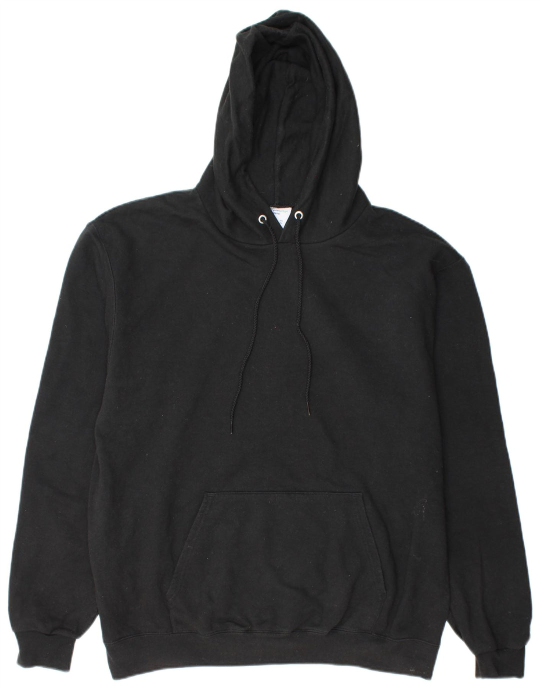 CHAMPION Mens Hoodie Jumper Large Black Cotton