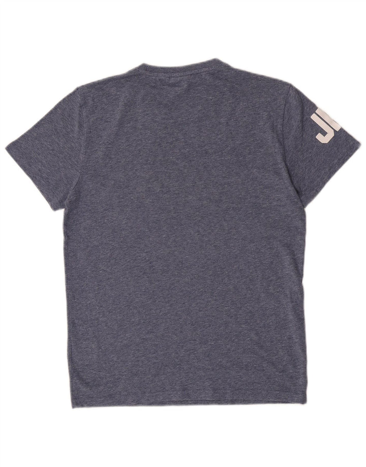 Superdry Mens Graphic T-Shirt Top Medium Grey Cotton