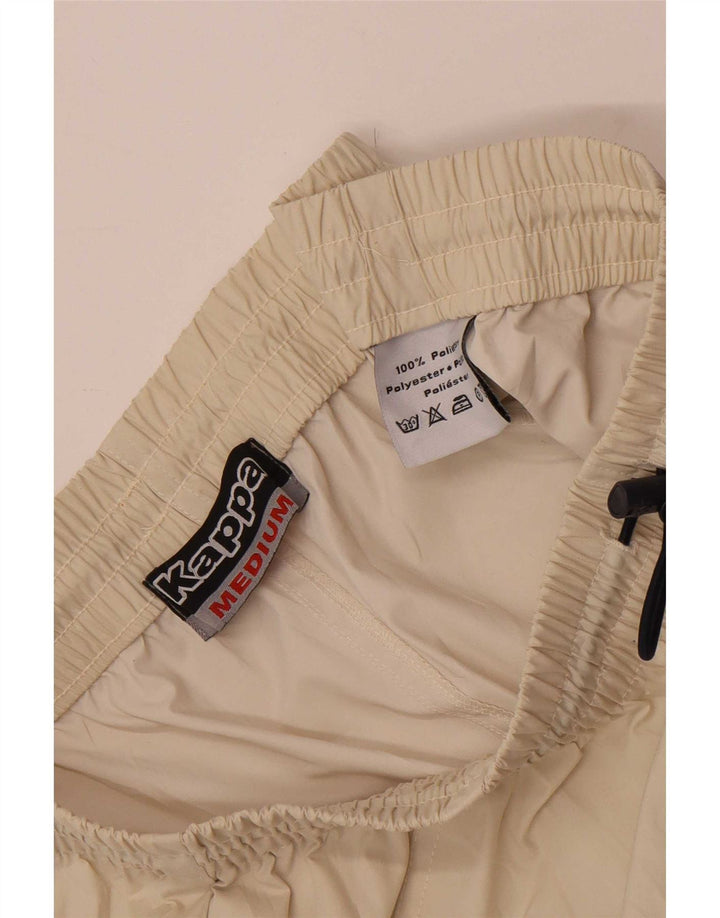 Kappa Mens Tracksuit Trousers Medium Beige Polyester