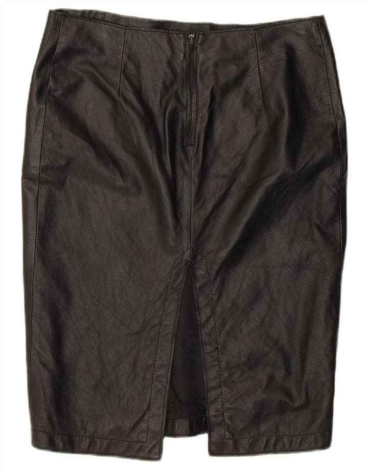 Vintage Womens Pencil Skirt IT 44 Medium W32 Black