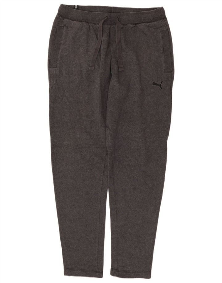 PUMA Mens Tracksuit Trousers Large  Grey Cotton