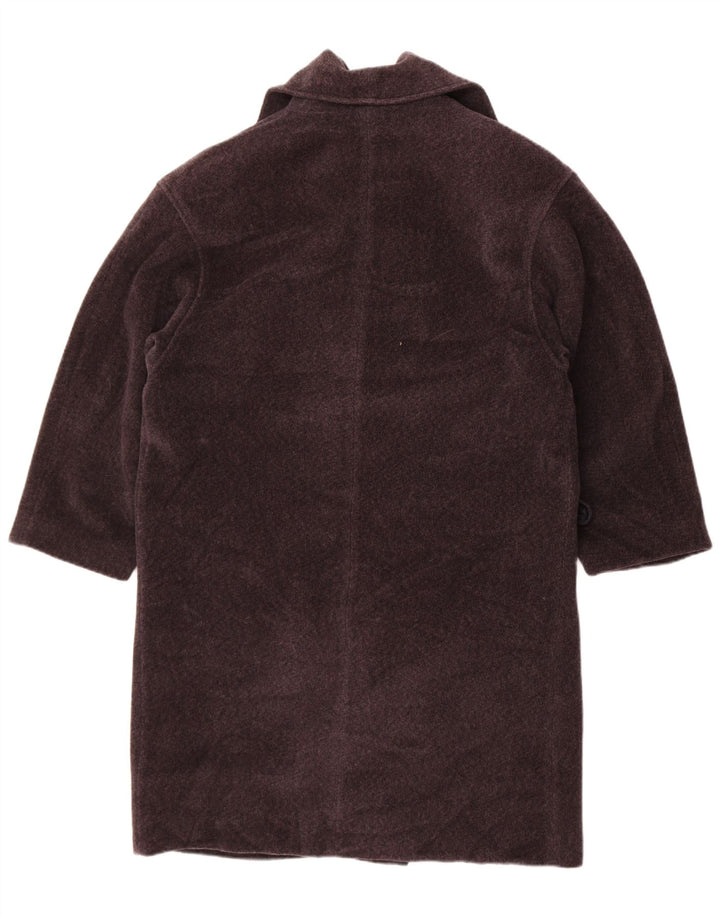 Anna Linder Womens Double Breasted Coat US 12 Large Grey