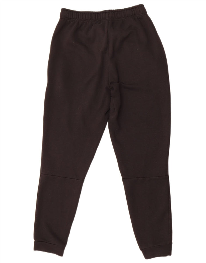 Nike Mens Dri Fit Tracksuit Trousers Joggers Small Black Polyester