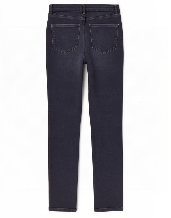 MINT VELVET Womens Slim Jeans UK 12 Medium W28 L27 Navy Blue Cotton