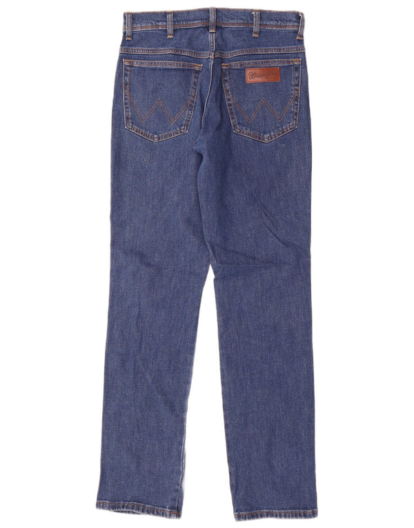 Wrangler Mens Texas Slim Jeans W32 L34 Blue Cotton
