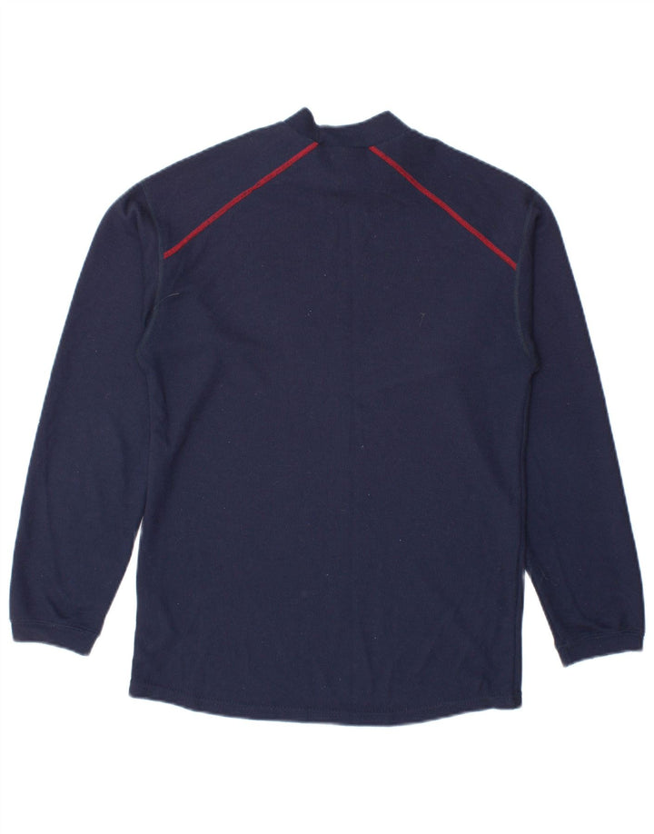 Musto Boys Top Long Sleeve 12-13 Years Large Navy Blue