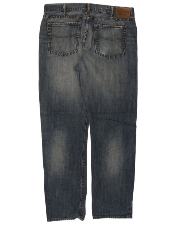RICA LEWIS Mens Straight Jeans W36 L31 Blue