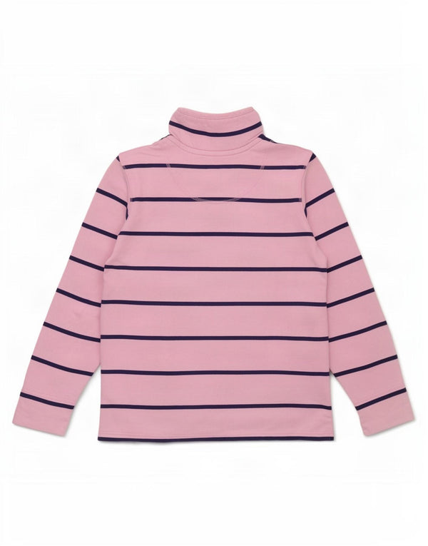 Crew Clothing Womens Oversized Sweatshirt Jumper UK 10 Small Pink Striped
