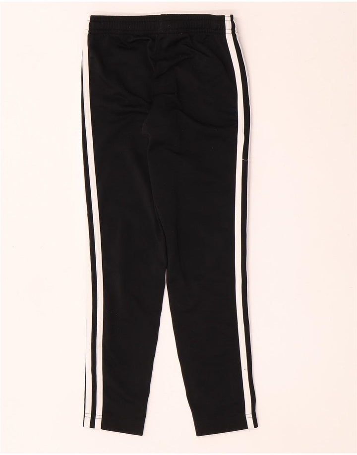 Adidas Boys Tracksuit Trousers 7-8 Years Black Polyester