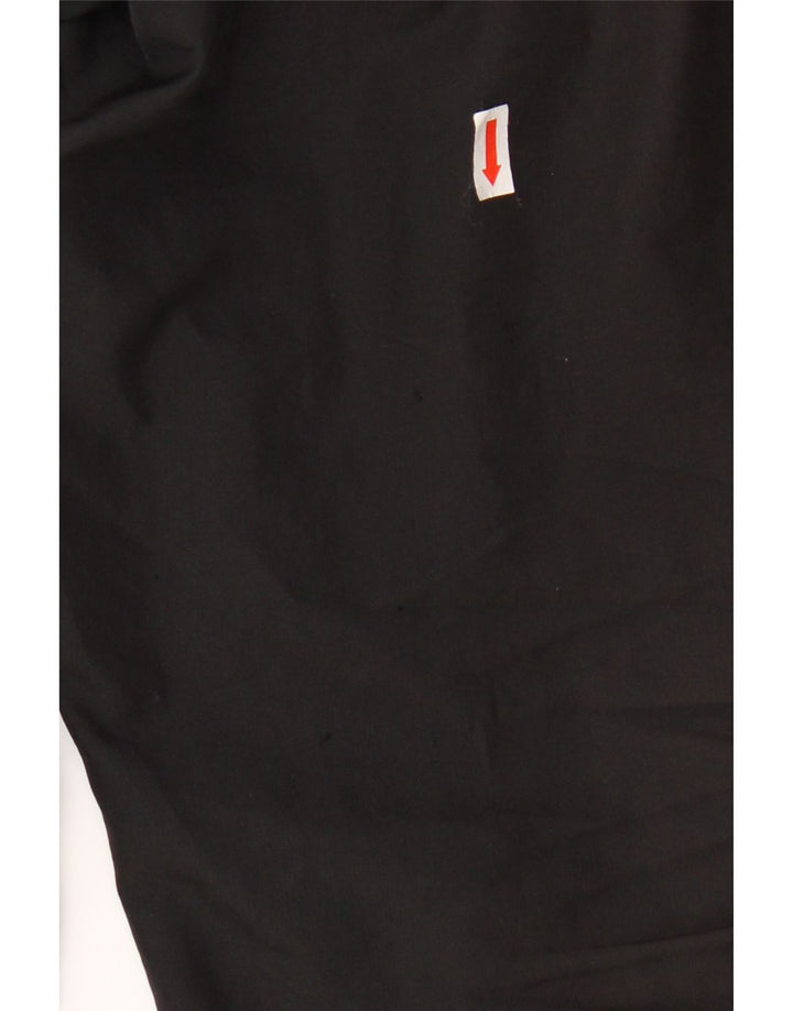 ADIDAS Mens Graphic Tracksuit Trousers Joggers Large Black Polyester