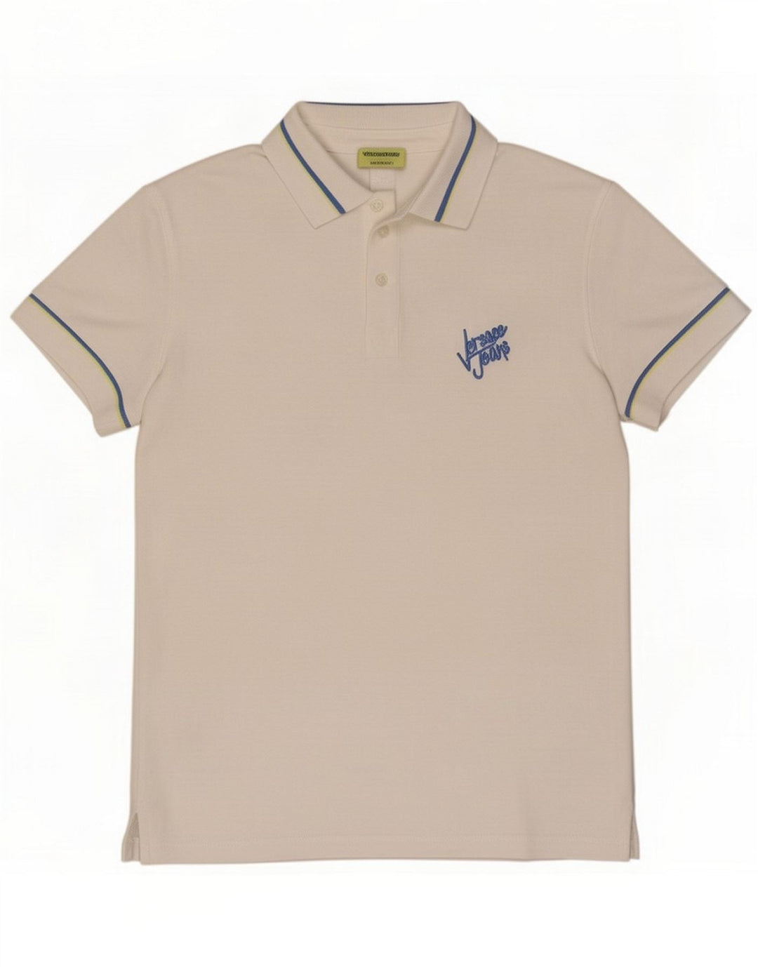 Versace Jeans Mens Polo Shirt Small White