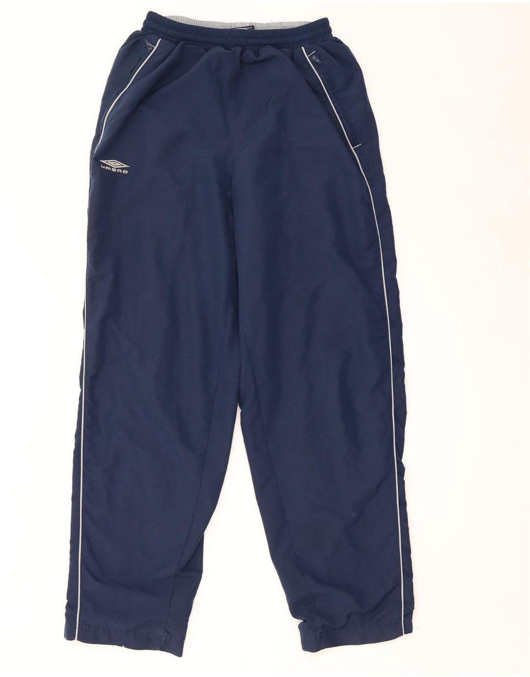 Umbro Mens Tracksuit Trousers Medium Navy Blue Polyester