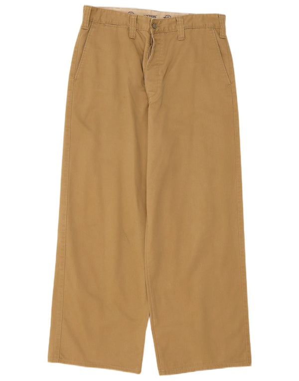 Dockers Mens Relaxed Fit Chino Trousers W34 L28 Beige