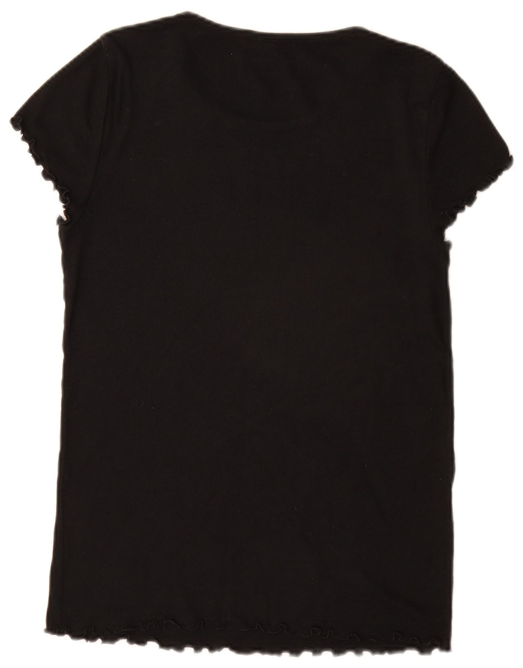 Gap Womens Tall T-Shirt Top UK 14 Medium Black