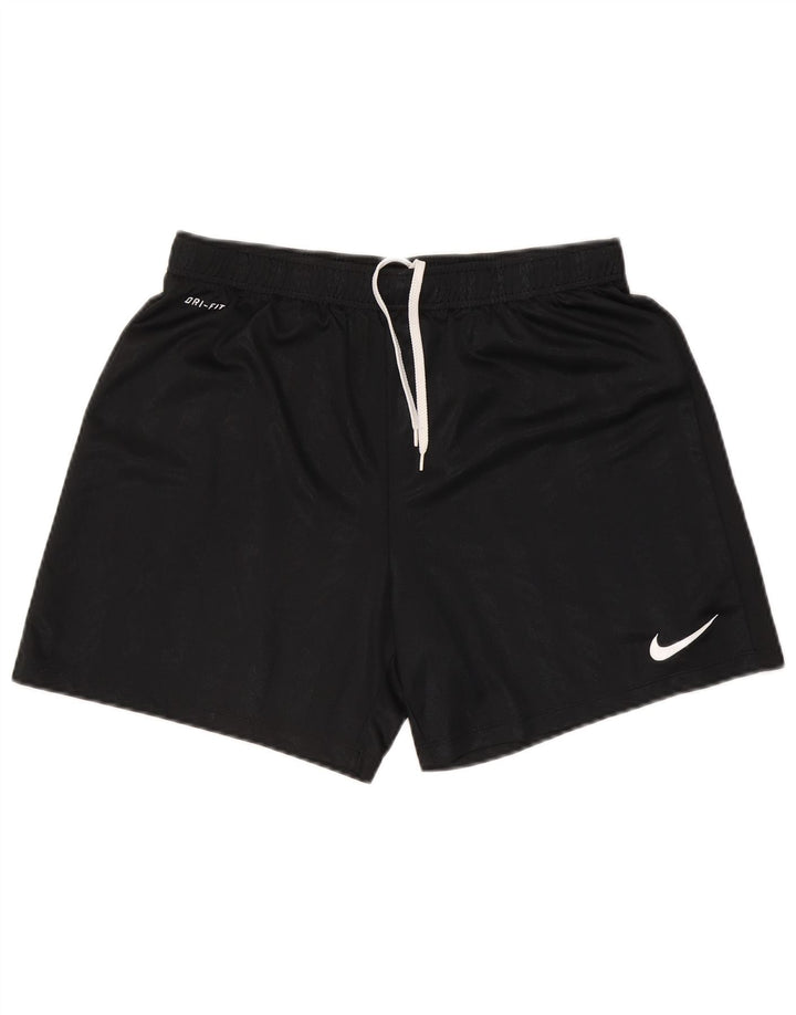 Nike Mens Dri Fit Sport Shorts Large Black Striped Polyester