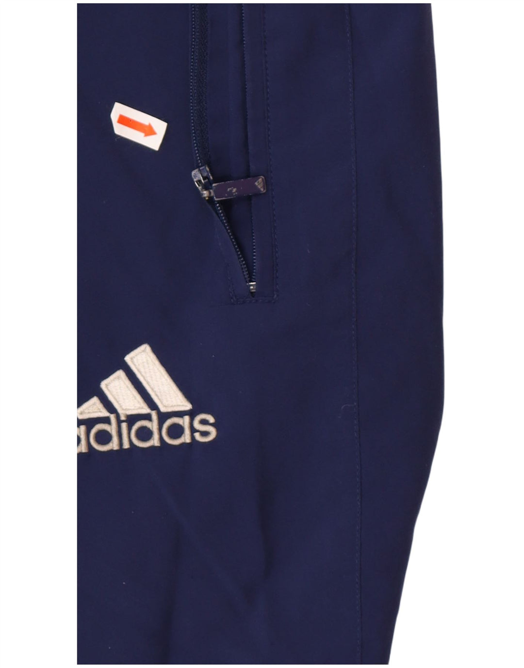 ADIDAS Mens Tracksuit Trousers Joggers UK 44/46 Large  Navy Blue Polyester