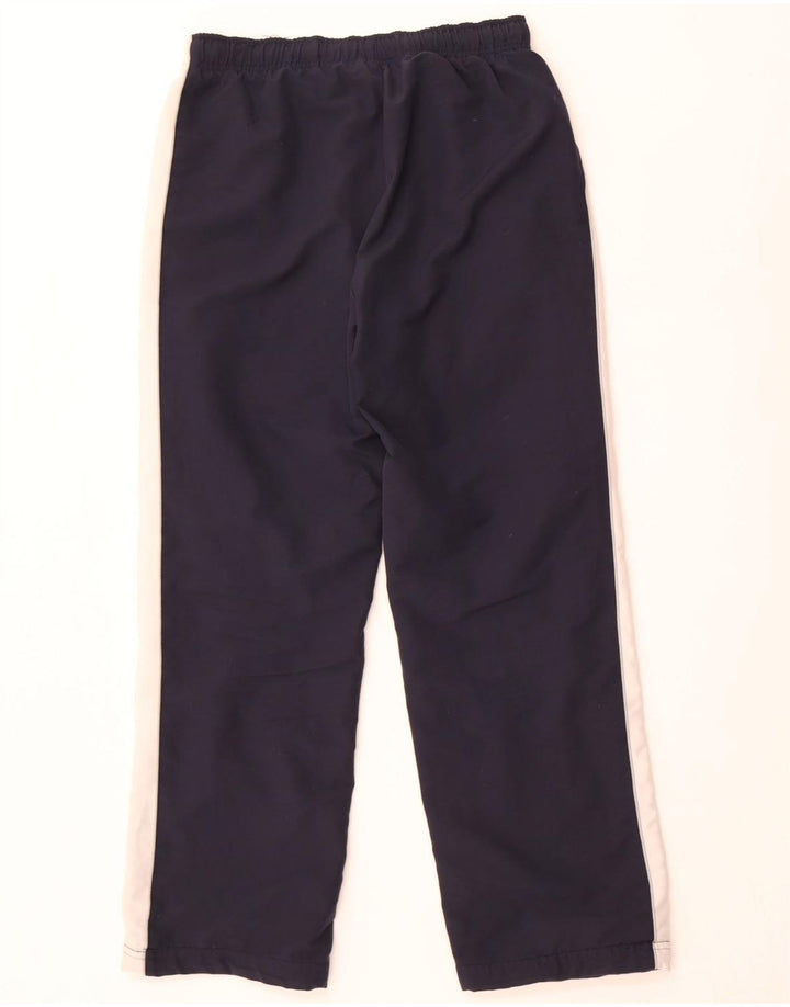 Champion Mens Tracksuit Trousers Small  Navy Blue Colourblock
