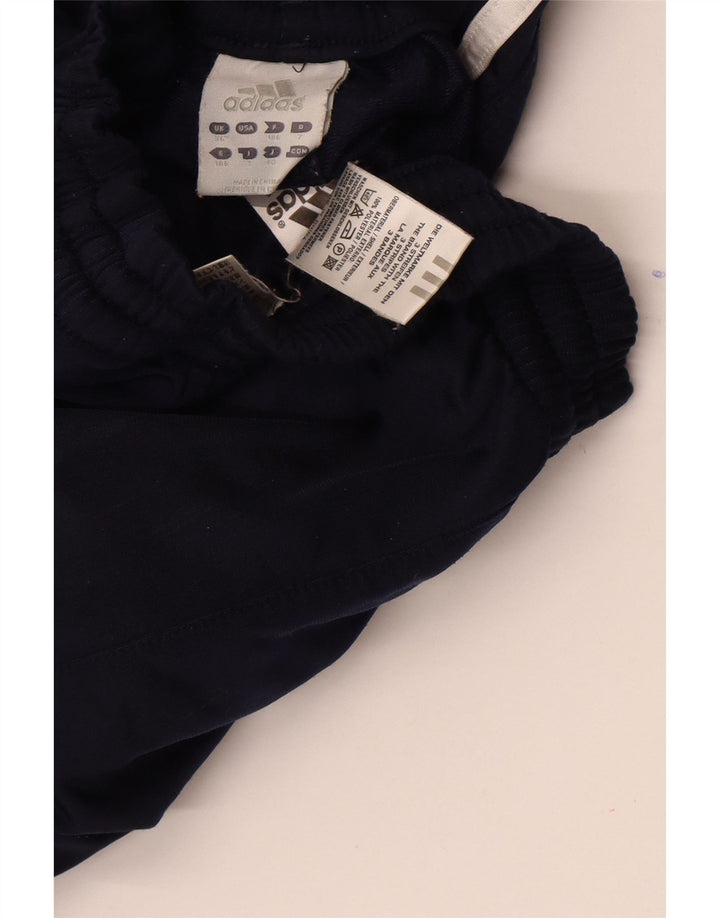 Adidas Mens Tracksuit Trousers Large Navy Blue Polyester