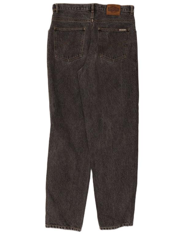 John F Gee Mens Tapered Jeans IT 52 XL W34 L33 Grey Cotton