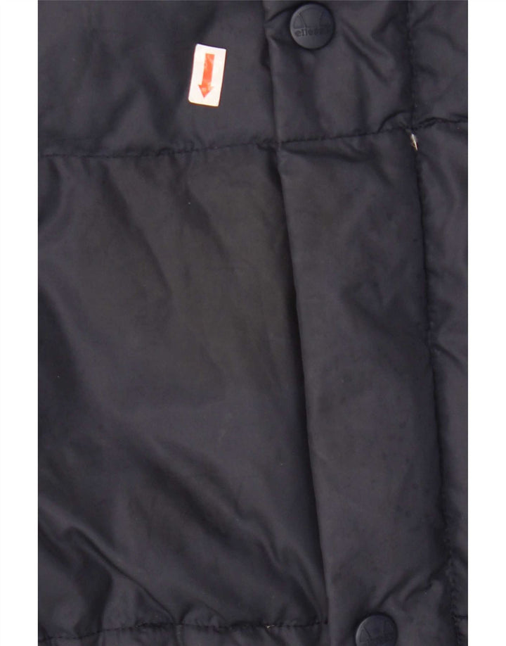 Ellesse Mens Padded Jacket UK 42 XL Navy Blue