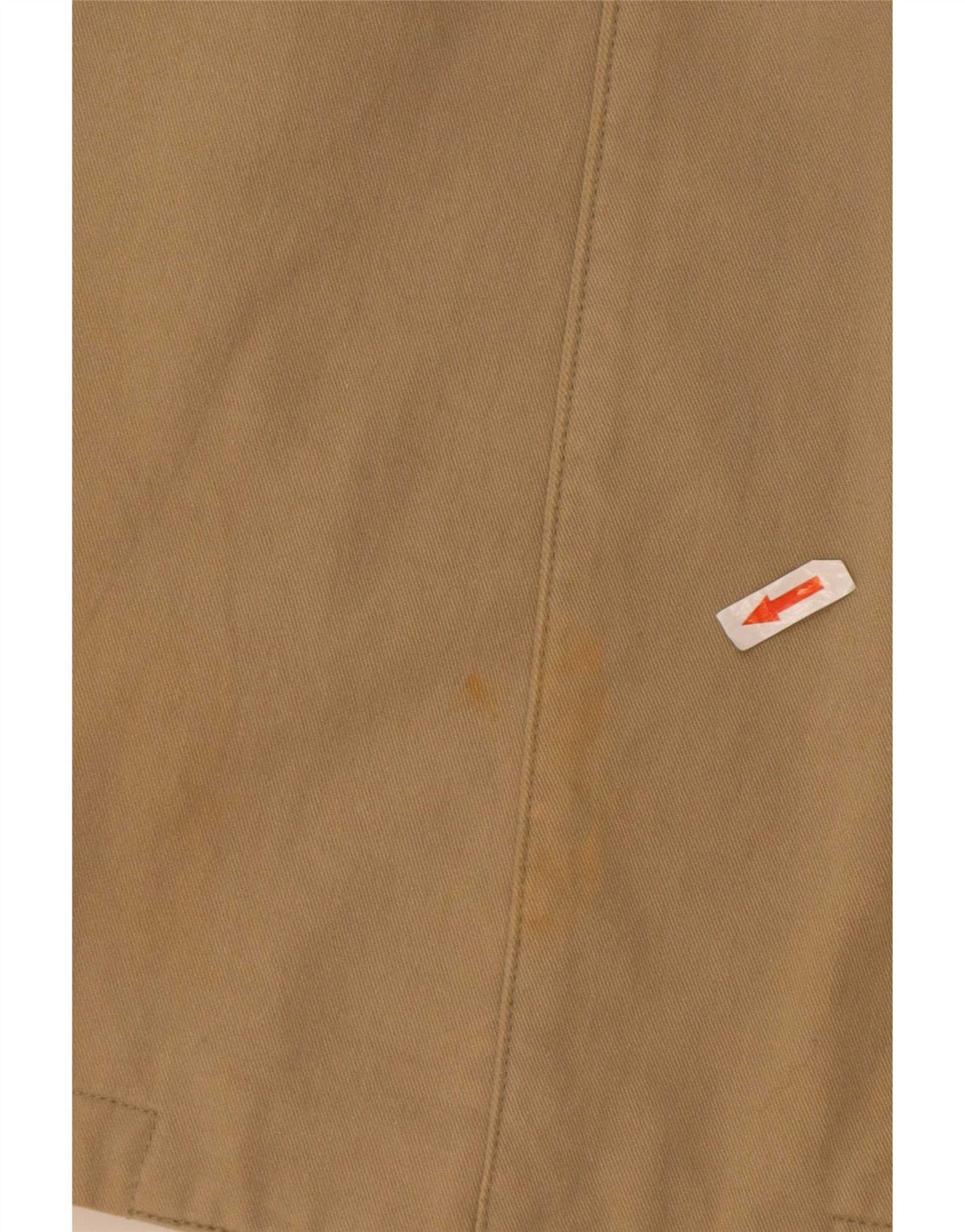 Spitfire Mens Overcoat UK 38 Medium Khaki Cotton