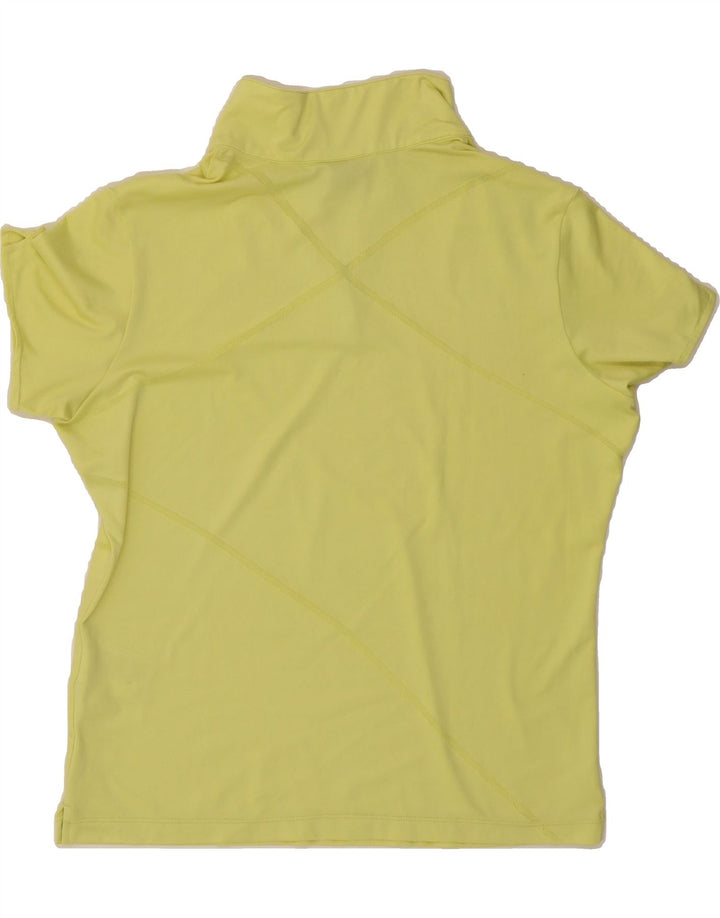 NIKE Womens Polo Shirt US 16/18 XL Yellow Polyester Vintage Nike and Second-Hand Nike from Messina Hembry 