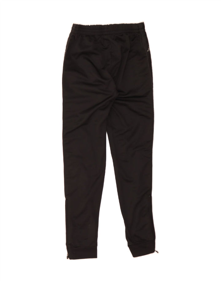 KAPPA Mens Graphic Tracksuit Trousers Joggers Small  Black Polyester Vintage Kappa and Second-Hand Kappa from Messina Hembry 