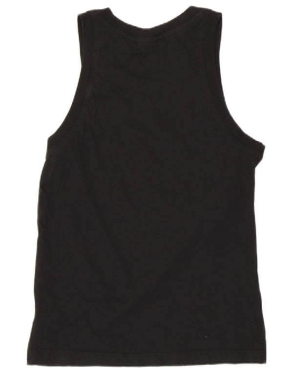ADIDAS Mens Graphic Vest Top XS Black Cotton