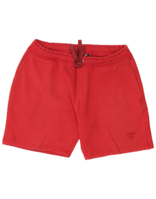 Chiemsee Mens Sport Shorts Large Red Cotton