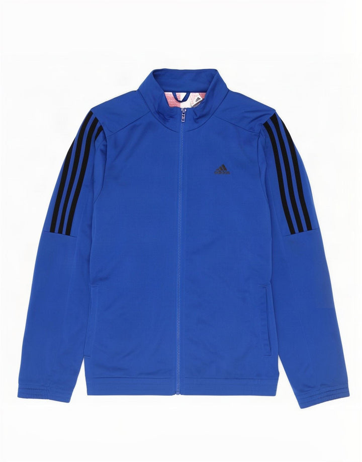 Adidas Mens Tracksuit Top Jacket Small Blue