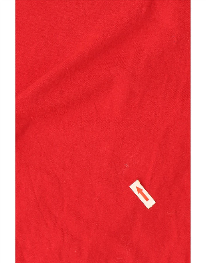 Kappa Mens T-Shirt Top Small Red Cotton
