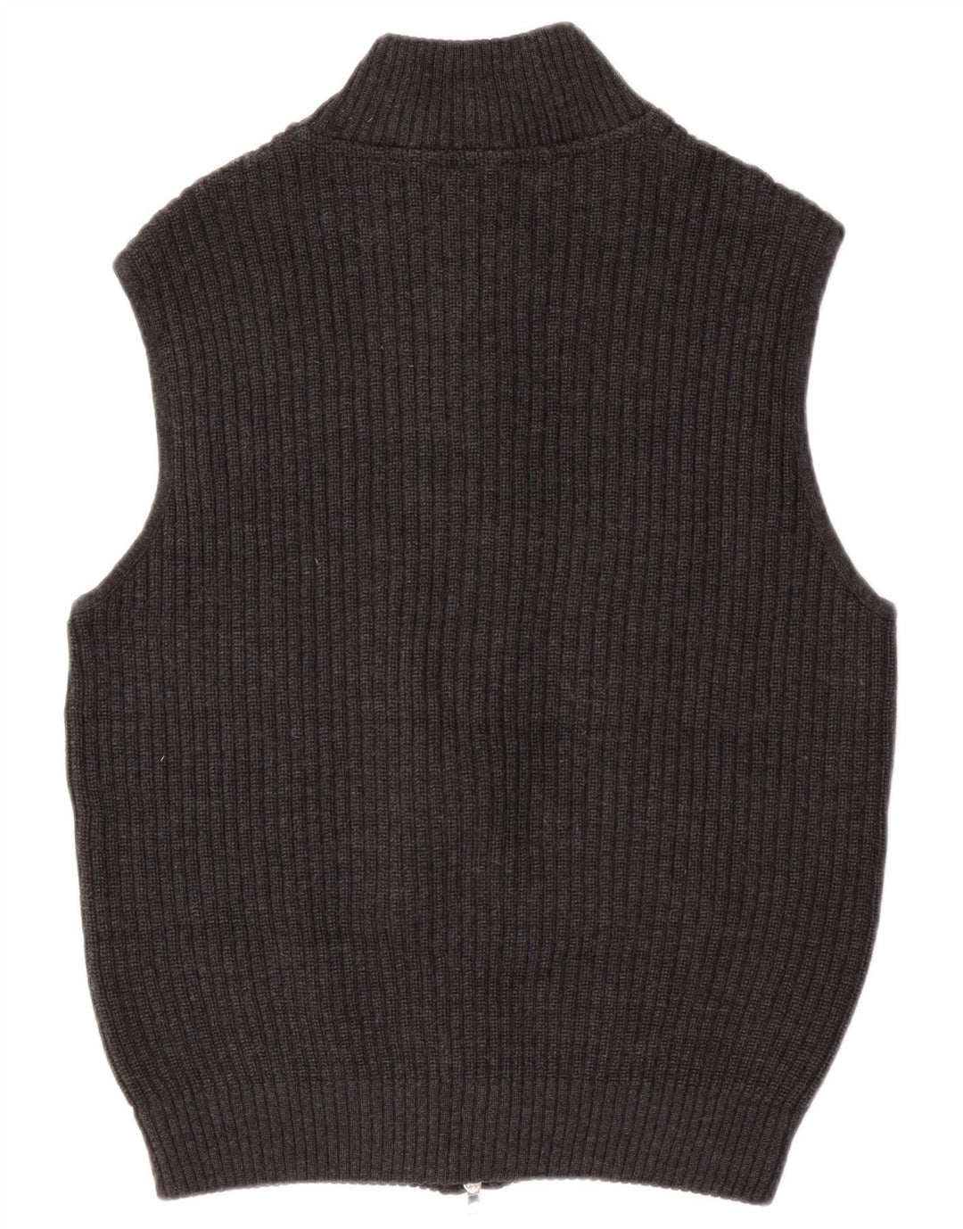 Bramante Mens Cardigan Sweater Medium Grey Virgin Wool